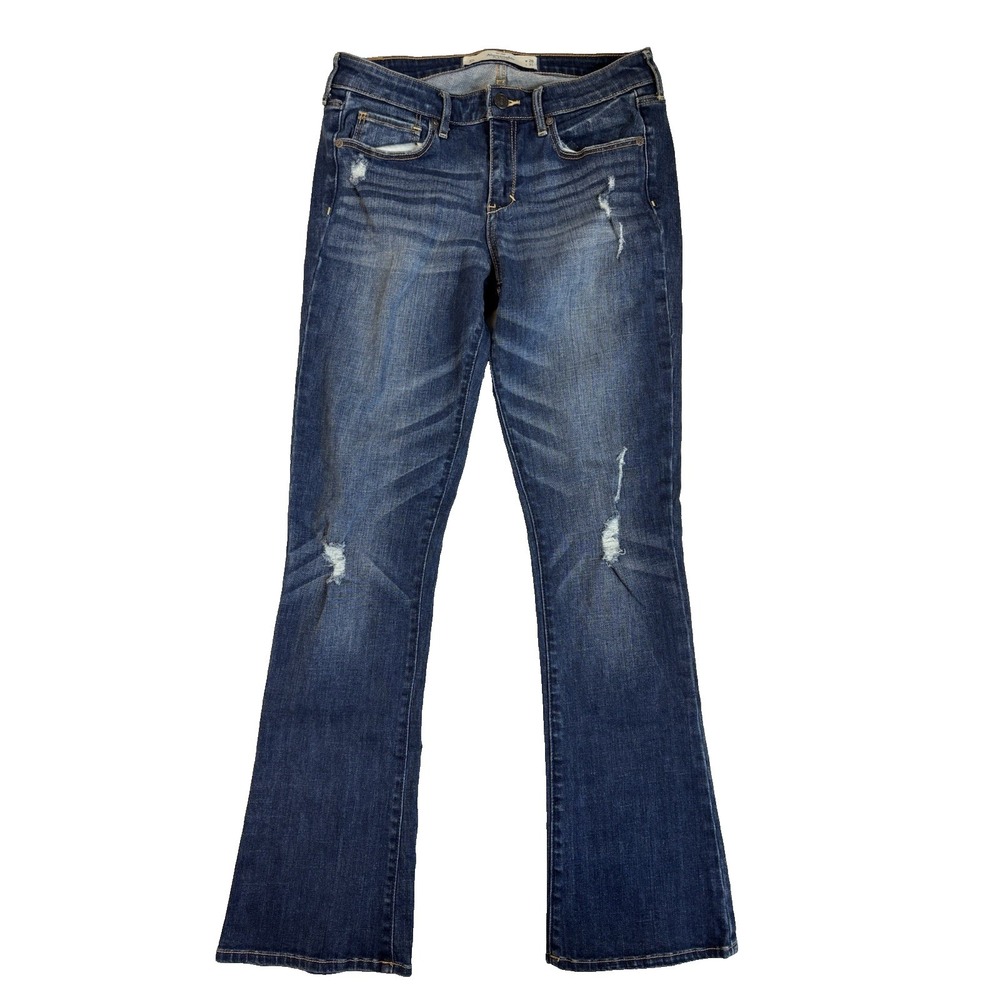 Abercrombie &‎ Fitch Women's 6S The A&F Skinny Boot Jeans Sexy Slimming Ripped